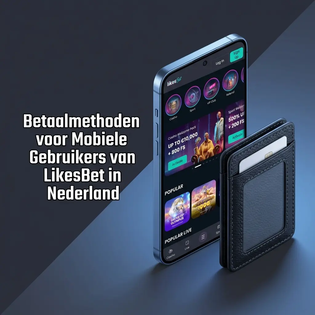 LikesBet betaalmethoden voor mobiele gebruikers in Nederland: iDEAL, crypto, Revolut en meer