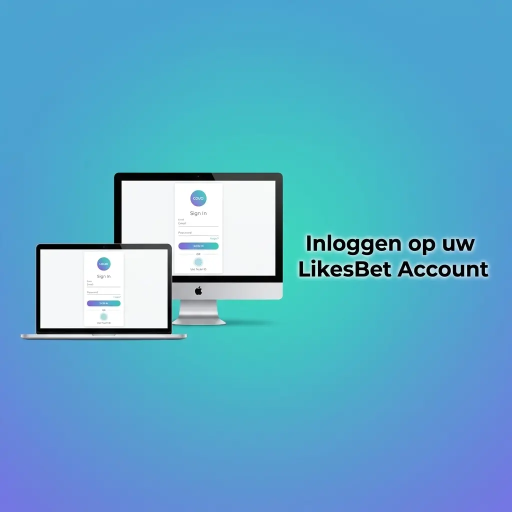 Stap-voor-stap inloggen op uw LikesBet account via e-mailadres en wachtwoord
