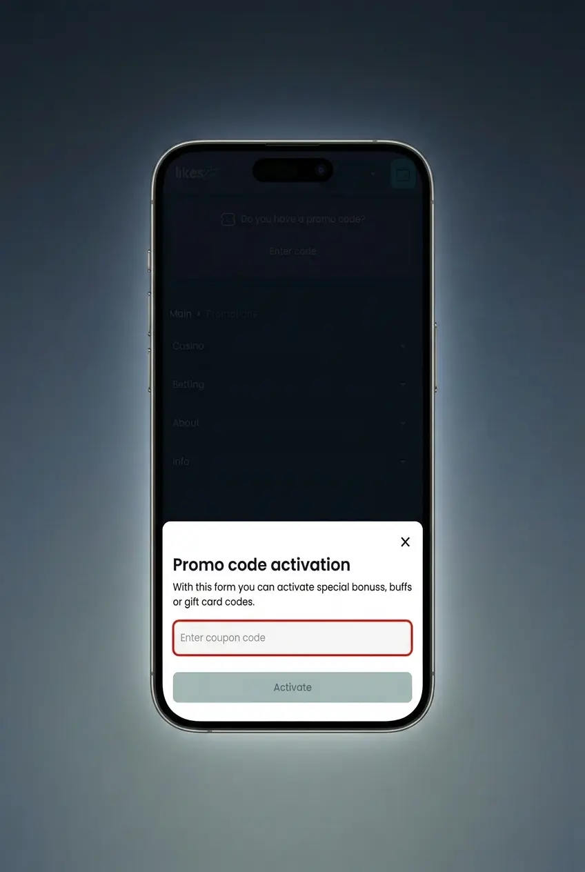 Stappen om een bonus te claimen bij LikesBet in Nederland via registratie en storting