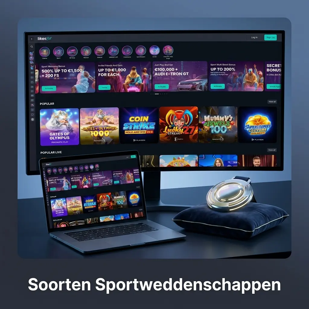 LikesBet sportweddenschappen: voetbal, tennis, basketbal en ijshockey voor Nederlandse spelers op 30+ sporten