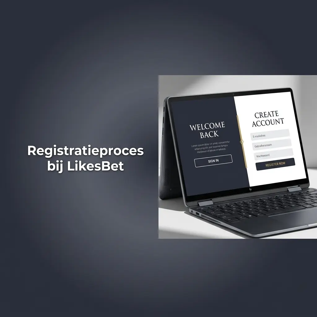 Stapsgewijs registratieproces bij LikesBet casino en sportsbook met accountaanmaken in 2 minuten